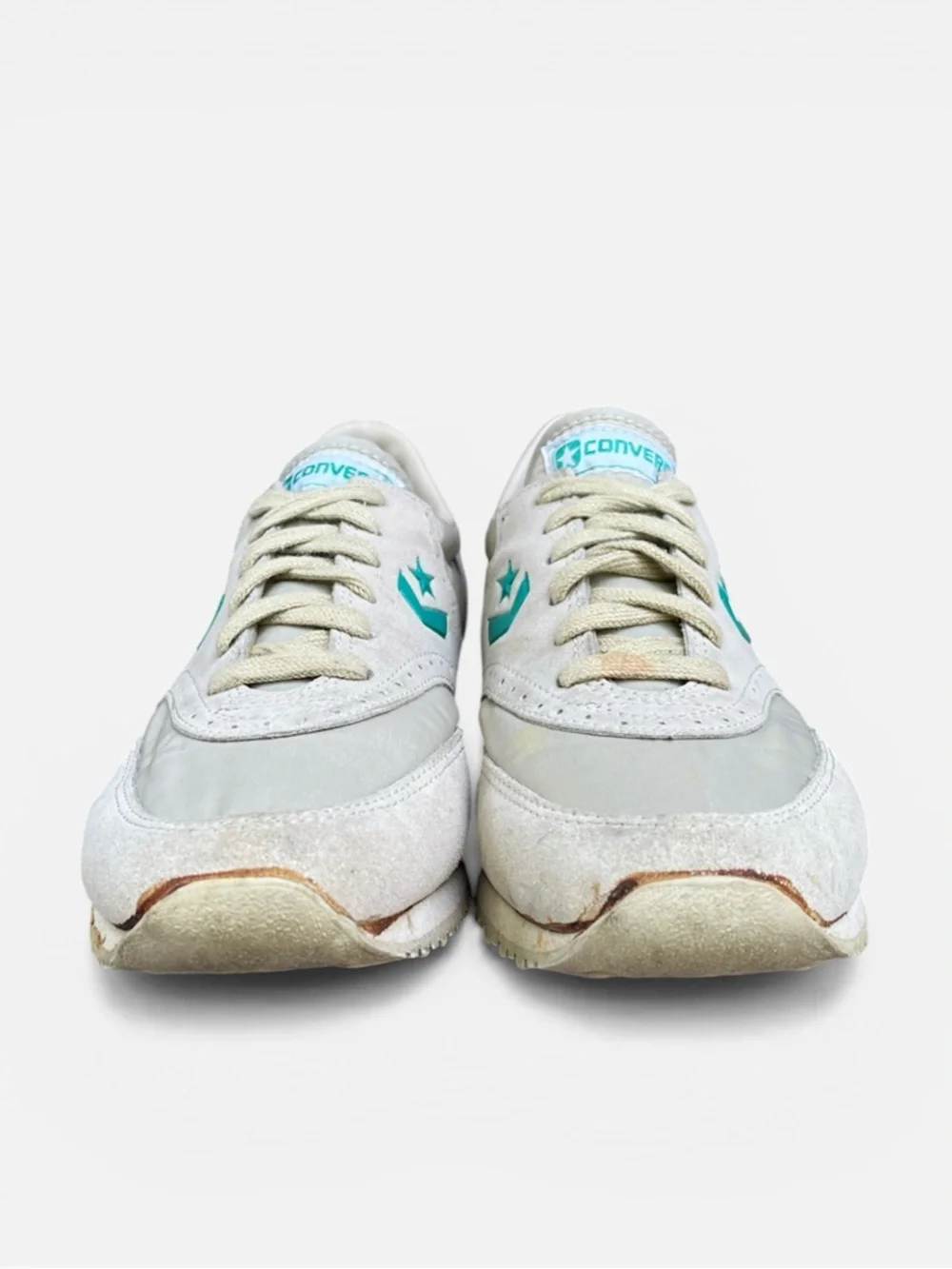 Vintage 80s Converse Road Star Sneakers - Made in Korea - Size 8 - Picture 6 of 11